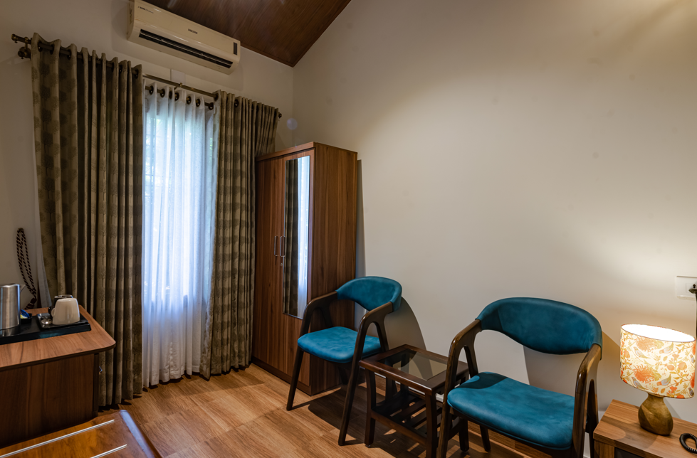 Shanthi Kunnj Riverside Exotica Chikmagalūr Exterior foto